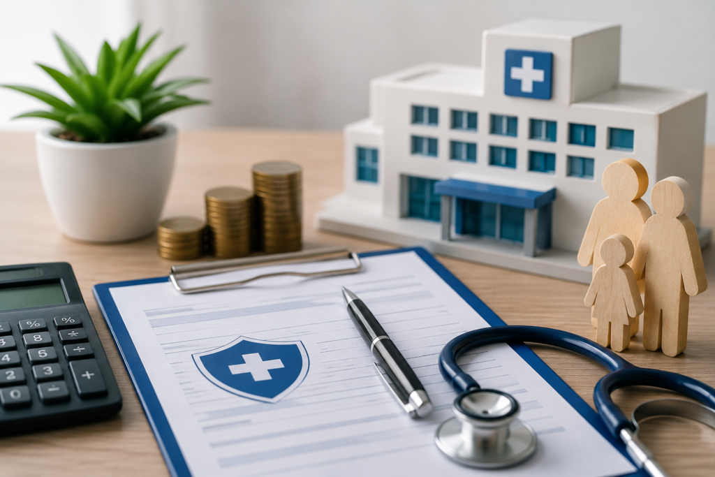 Hospital indemnity plans in India with health insurance protection, hospital cash benefit coverage and family financial security.