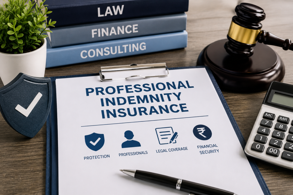 Professional Indemnity Insurance in India for legal and financial protection